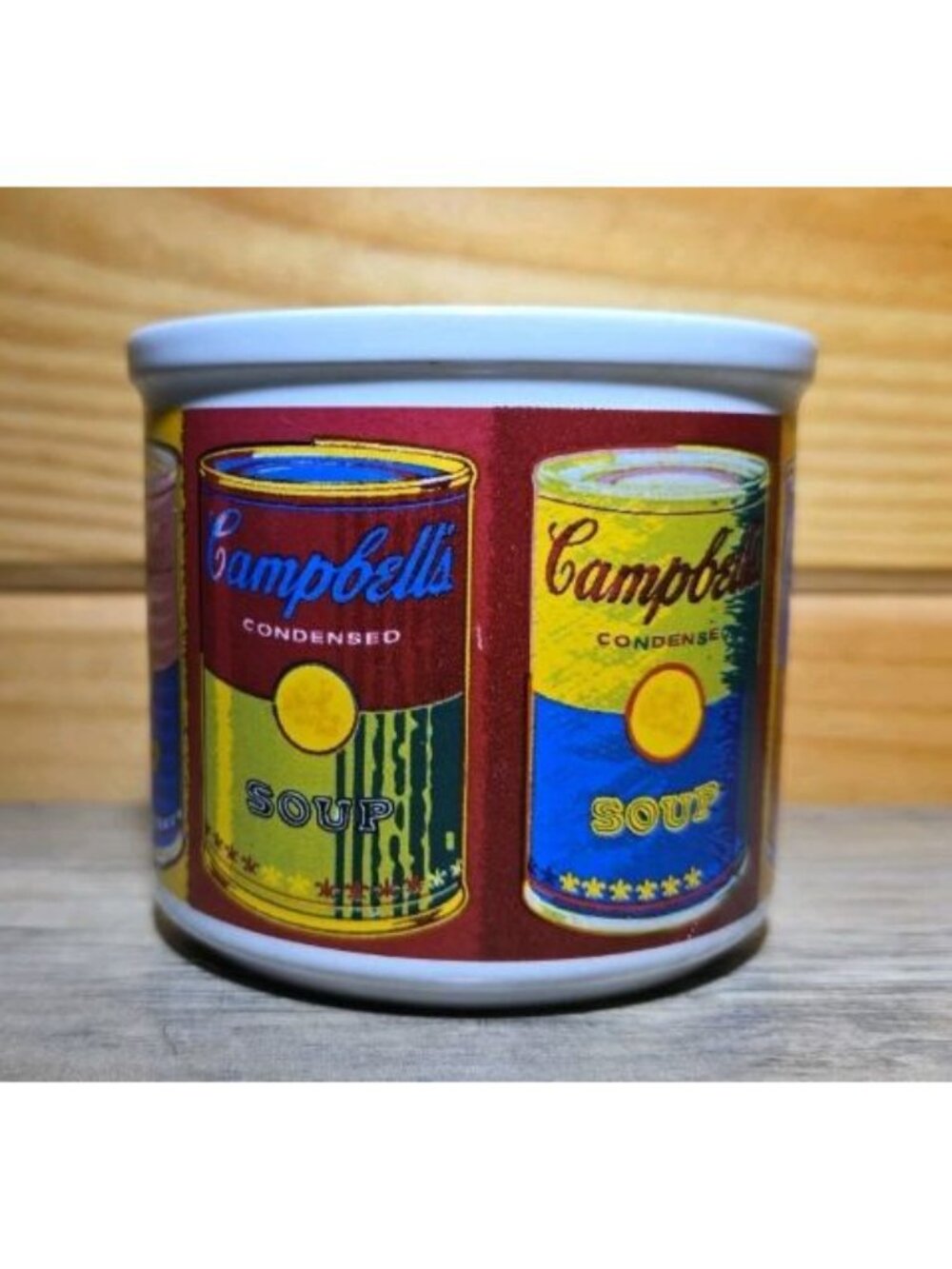 Campbell's Soup Mug Coffee Mug Labels Vintage 1998 Houston Harvest